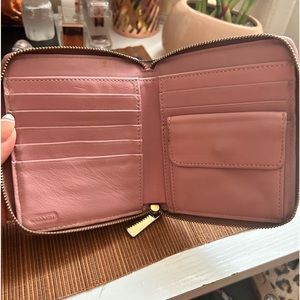 Dusty Rose Coach Wallet